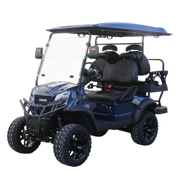 4 Wheel Electric Golf Carts with Lithium Battery Minimum Grand Clearance of 150-200mm