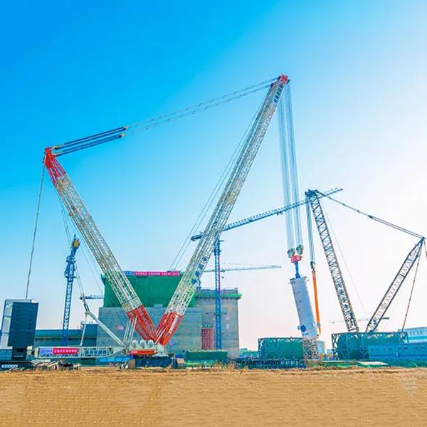45t Construction Mobile Spider Crane Crawler Lifter with Max. Lifting Height 68m