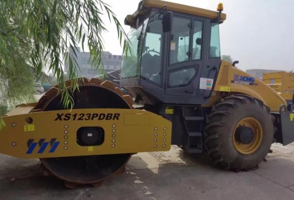 Second Hand XS123PDBR XCMG Road Roller 12T with 93kw Power Engine