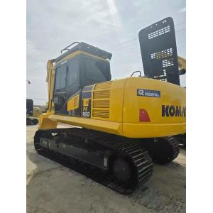 Excavatrice japonaise d'origine importée Komatsu PC160LC-7 Système hydraulique CLSS de 16 tonnes
