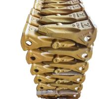 Dentes e adaptadores para escavadeiras e fechaduras de material forjado para barras de dentes de baldes para cat330