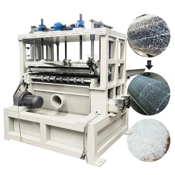 Solar Panel Glass Remove Equipment Automatic Recycling Machine for Metals from 2023