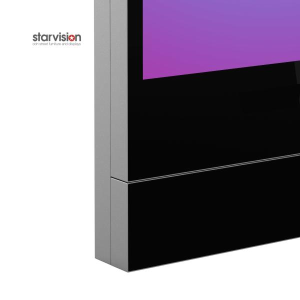 75 Inch Interior Digital Signage Screens Floor Mount Indoor Advertising Publicidad Digital Mupi