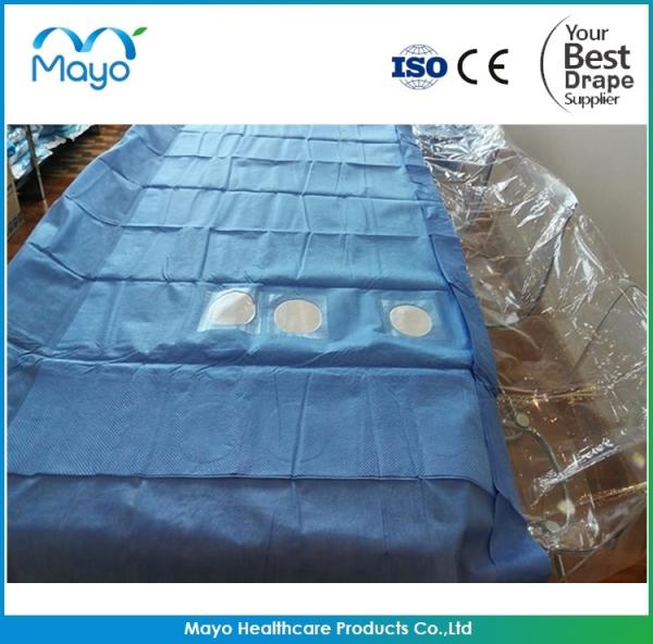 Angio General Surgery Drapes Pad With Four Transparent Holes