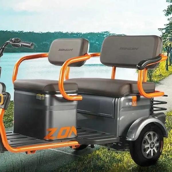 Trike 3 Wheel Adult Bike Battery Motor Tricycle in Citycoco 3Wheel Electric Tricycle