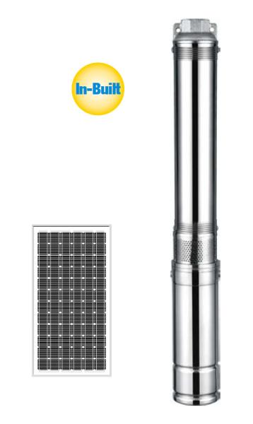 Plastic Imperller Solar Water Motor Pump , Super Solar Water Irrigation System