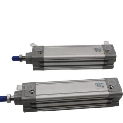 Extra Long Stroke FESTO DNC32-200-PPV-A 163312 Double Acting Pneumatic Cylinder 32mm Bore With Dual-end Independently Regulatable PPV Air Cushion