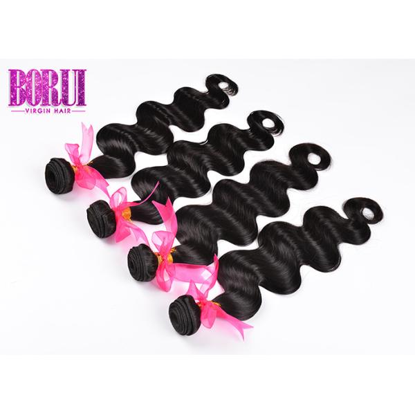 Body Wave Indian Human Hair Extensions With Lace Closure In Mozambique Soft