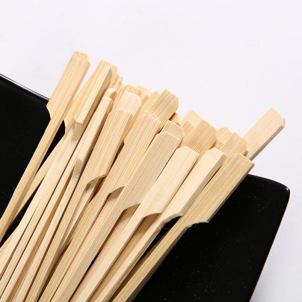 Протыкальник затвора древесины барбекю бамбуковый вставляет устранимое качество еды 18CM для гриля