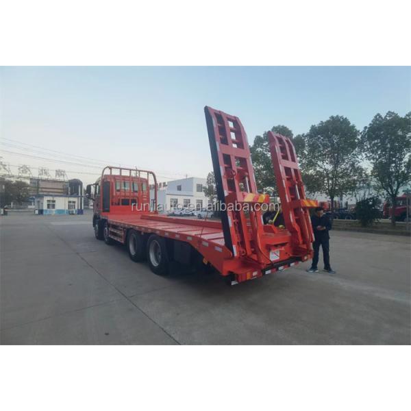 Exportación Euro II Razonable HOWO Camión de cama baja plana de 25 toneladas, 9 metros de longitud