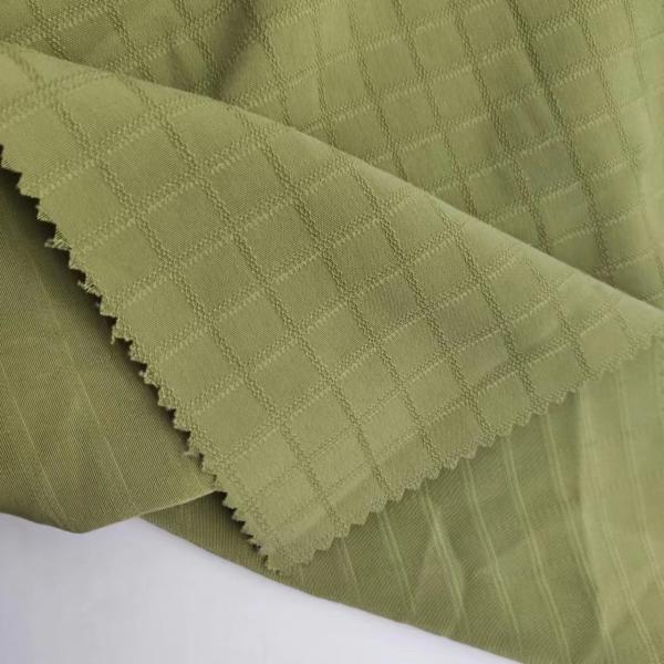 Ripstop 100 Polyester 75DX150D 190gsm Dyed Microfiber Fabric