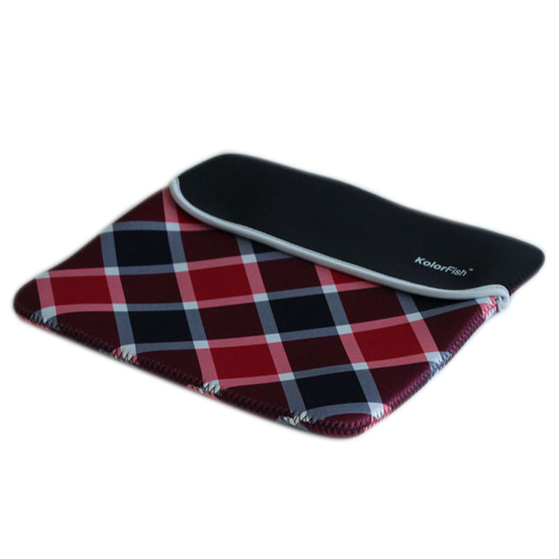 Neoprene Laptop Cases 14.1' Smooth Surface With KolorFish LOGO Notebook Sleeve Bag