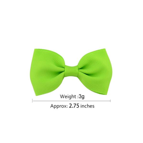 Clip Hair Bow Style Decoration Fancy Grosgrain Ribbon Hair Bows for Girls Hair Ornament