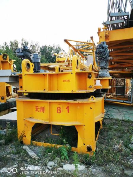 2018 Xg T8020-16 Tower Crane Tower Perfect and After-sales Service for Your in Yellow