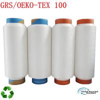 GRS Certified Dope Dyed Polyester Filament Yarn 150D/48F With OEKO TEX 100