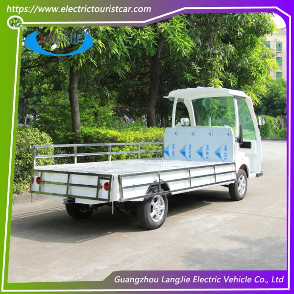 5KW Powerful Motorleft Hand Drive Electric Mini Truck 2 Seats 1.2 Ton Loading Capacity