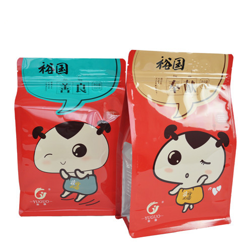 5kg Doypack Stand Up Pouch 120-160 Microns Kraft Paper Bags For Dog Treats