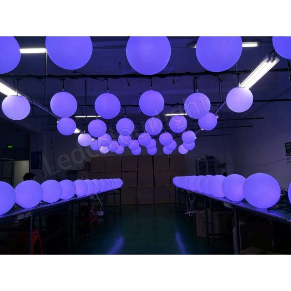Stage Lighting DMX512 Control RGB Pixel Hanging Ball LED Pixel Sphere Lights