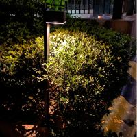 Nenhum jardim do poste de amarração do diodo emissor de luz do cabo ilumina luzes postas solares do caminho da C.C. 5V