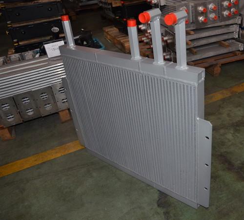 Aluminum bar plate fin air charge inter cooler against high pressure and temp shock