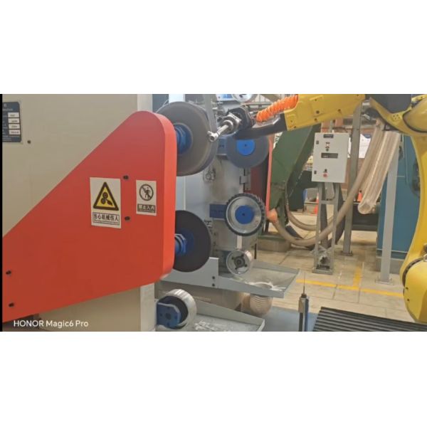 Robotic Grinding And Polishing Equipment for Zinc Alloy Die Cast Bathroom Fittings