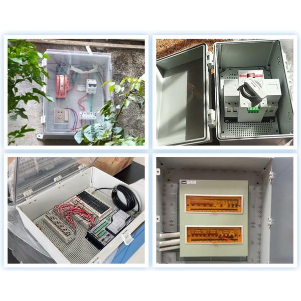 400x300x180mm IP65 Waterproof Electrical Enclosure Outdoor Plastic Wall Junction Box Case