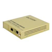 Conversor de mídia de fibra única SFP 10/100Mbps Entrada AC não gerenciada LFPT 2KM 20KM