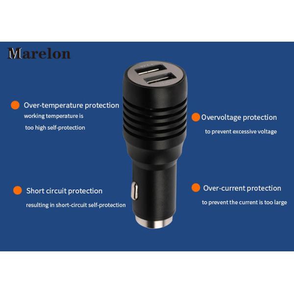 QC3.0 Quick USB Car Charger Strong Compatibility Independent Current Outputs
