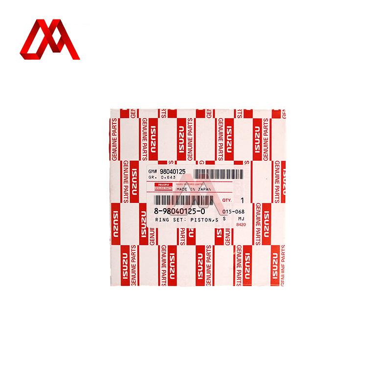 Мастерс 8-98040125-0 Сборник поршневых колец 8980401250 Для ISUZU 700P 4HK1 4HG1