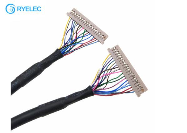 Df14 To Df14 Coaxia Laptop Lvds Cable 20p To 20 Pin Hirose For Remote Controlled Aircraft