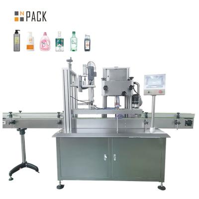 4 Roda de enchimento de garrafas de plástico máquina linear de tampa de parafuso