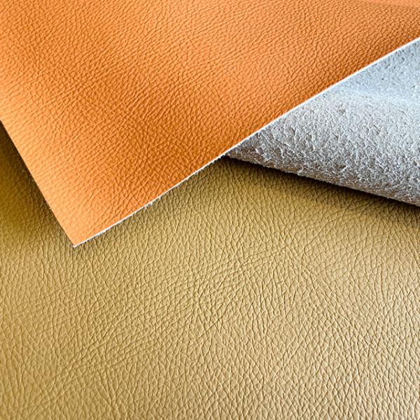 Litchi Pattern PVC Eco Leather 23 Colors Durable For Kids Pets