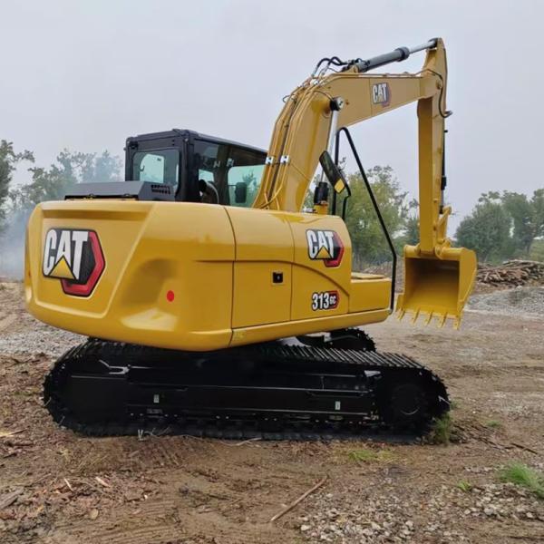 Second-Hand Caterpillar Low Working Hours 313 Hydraulic Crawler Excavator