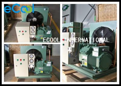 Commercial Freezer Condensing Unit Anti Corrosion Coated Casing Materials