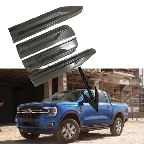 auto molde da porta dos jogos do corpo 4x4 para Ford Ranger 2022 Abs pretos
