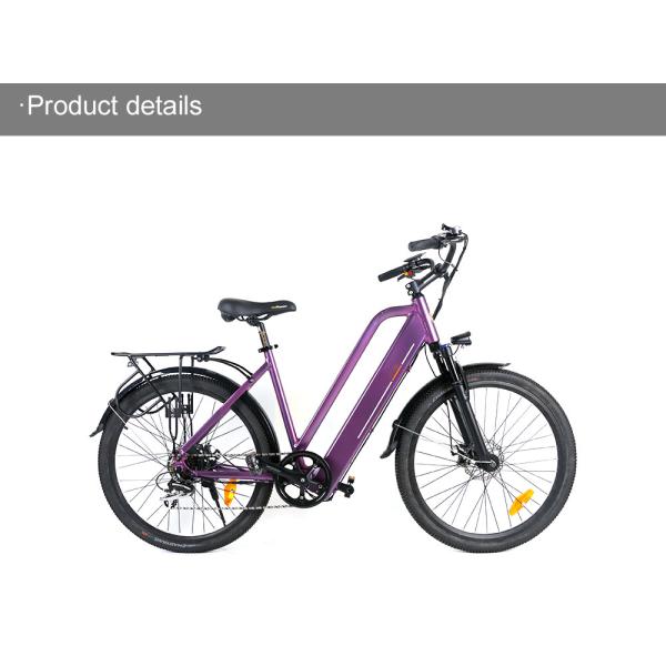 21Speed Lightweight Ladies Electric Bike With 27.5x1.95in Tires