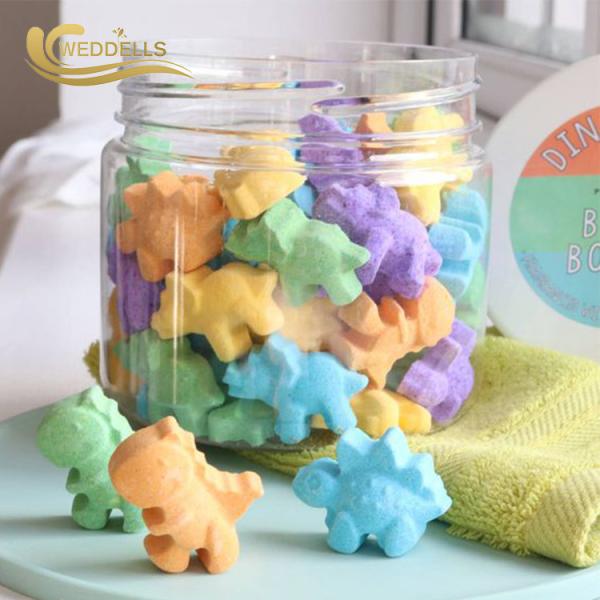 Essential Oil Relax Body Custom Bath Bombs Emollient Function Fruits Scents