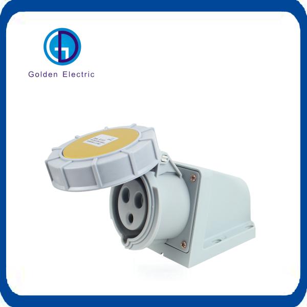 IP67 3P 4P 5P Plug e tomadas industriais à prova d'água com faixa de temperatura -25- 80