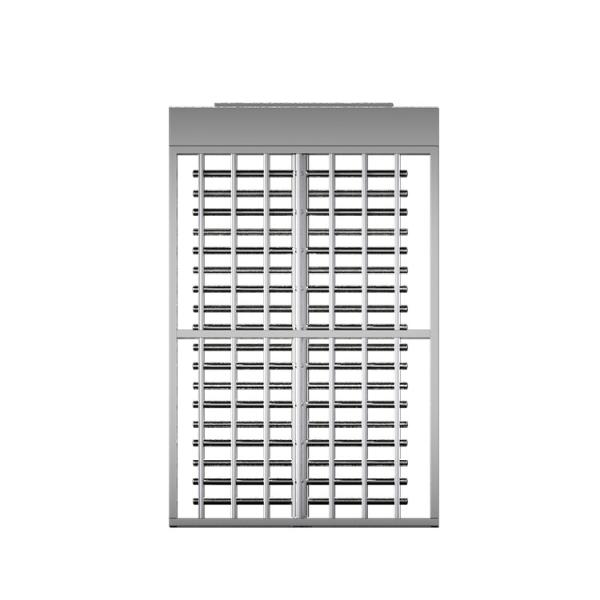 CE Approved Single Passage Full Height Turnstiles Entrance Security System