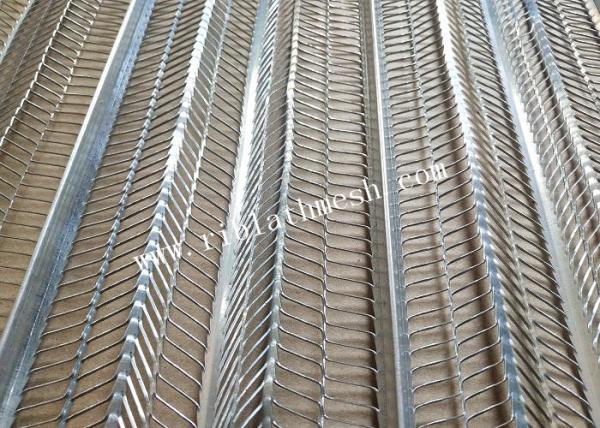 Plaster Background Wire Mesh Lath 0.25 / 0.3mm Thickness Building Material
