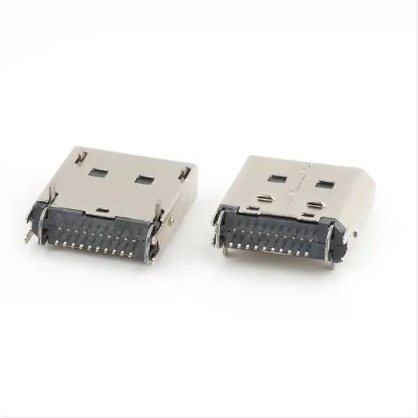 Позолоченный дисплейный порт DP мужской разъединитель для 1,6 мм PCB DP 20Pin мужской разъединитель