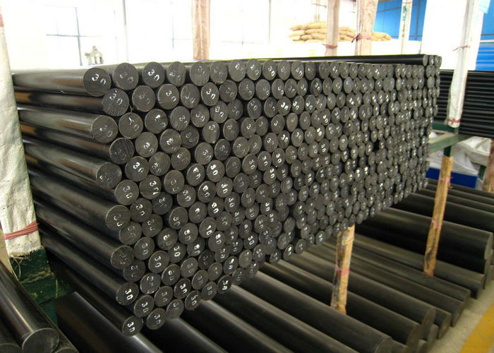 Virgin Nylon PA6 Plastic Rod with High Tensile Strength 90Mpa and Wide Range of Sizes for Industrial Applications