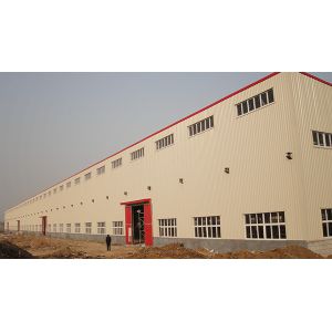Open Layout Steel Structure Warehouse Large Span Steel Buildings Construction