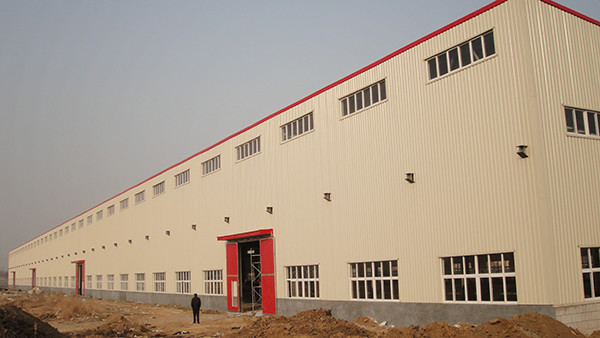 Open Layout Steel Structure Warehouse Large Span Steel Buildings Construction