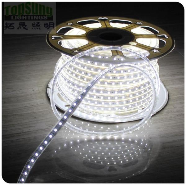 Venda por grosso AC 240V LED 100m fita branca de Natal 5050 smd 60LED/M luz de corda flexível
