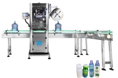 PE Flat Square Bottle Shrink Sleeve Machine Labeling Equipment Automatic
