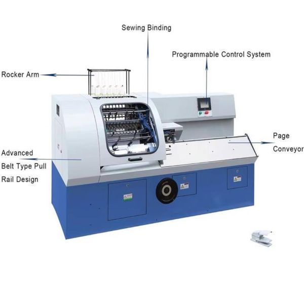 SX-460E Paper Book Sewing Machine for Books/Cotton Thread Book Sewing Machine/Book Binding Machine