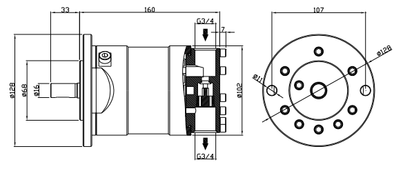 DHP 2.1 Axial Piston Pump (7.8kg, 80Bar) – High-Pressure Water Treatment Consumables for Industrial RO/Desalination