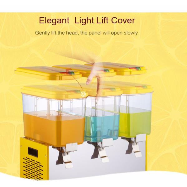 Wellcooling 3 Bowls Cold Drinks Juicer Dispenser