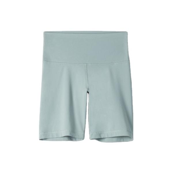 Da ioga alta da cintura das mulheres short de corrida curto do Spandex do exercício 210gsm